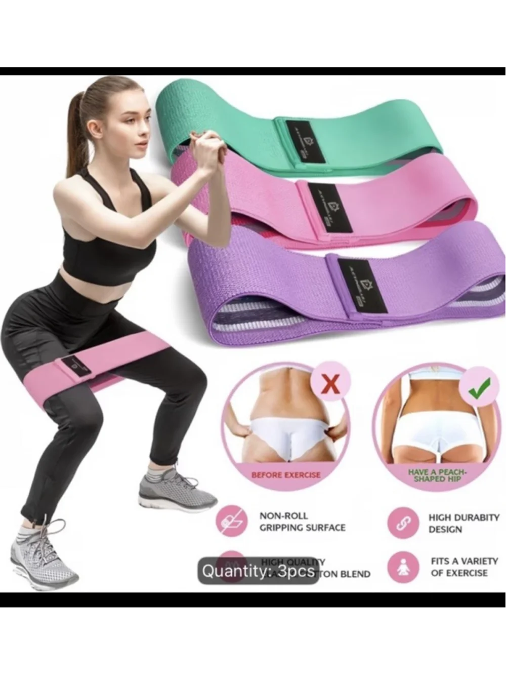 Exercises band leg designed for workout yoga beginners pilates, rehabilitation